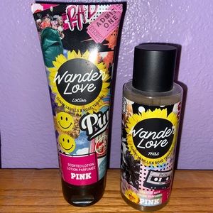 PINK Wander Love Mist & Lotion